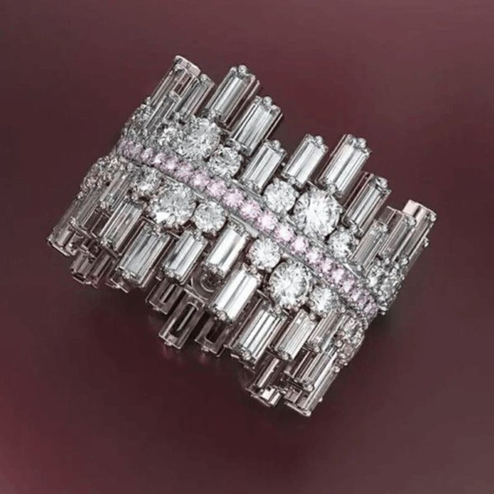 Diamond Wide Band Wedding Engagement Anniversary Ring